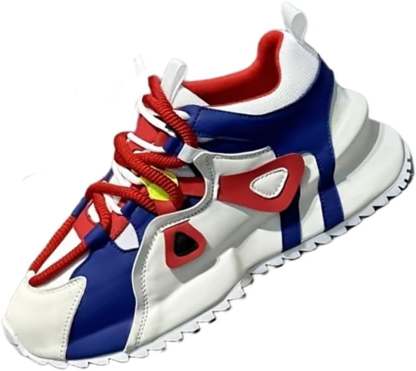 Мужские кроссовки с мультяшным дизайном- удобная, дышащая ортопедическая обувь для всех сезонов, резиновая подошва, застежка на шнуровке Clolinde, белый/синий
Мужские кроссовки с мультяшным дизайном- удобная, дышащая ортопедическая обувь для всех сезонов, резиновая подошва, застежка на шнуровке Clolinde, белый/синий