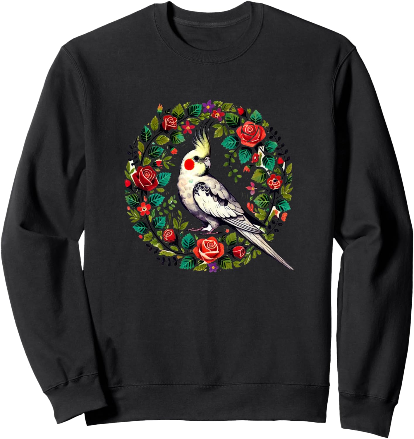 Толстовка с цветочным принтом и изображением корелла Cockatiel Lover Snugg, черный
Толстовка с цветочным принтом и изображением корелла Cockatiel Lover Snugg, черный
