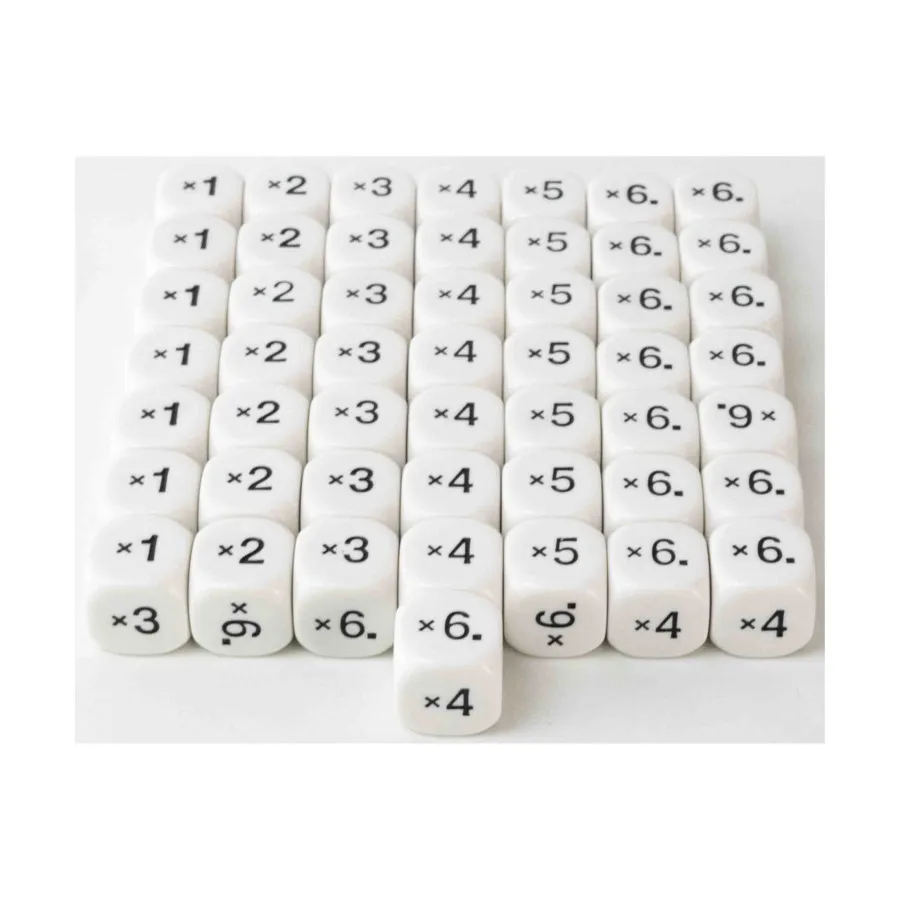 d6 Математические числа умножения (50), Dice - Symbols, Functional & Unique Dice
d6 Математические числа умножения (50), Dice - Symbols, Functional & Unique Dice