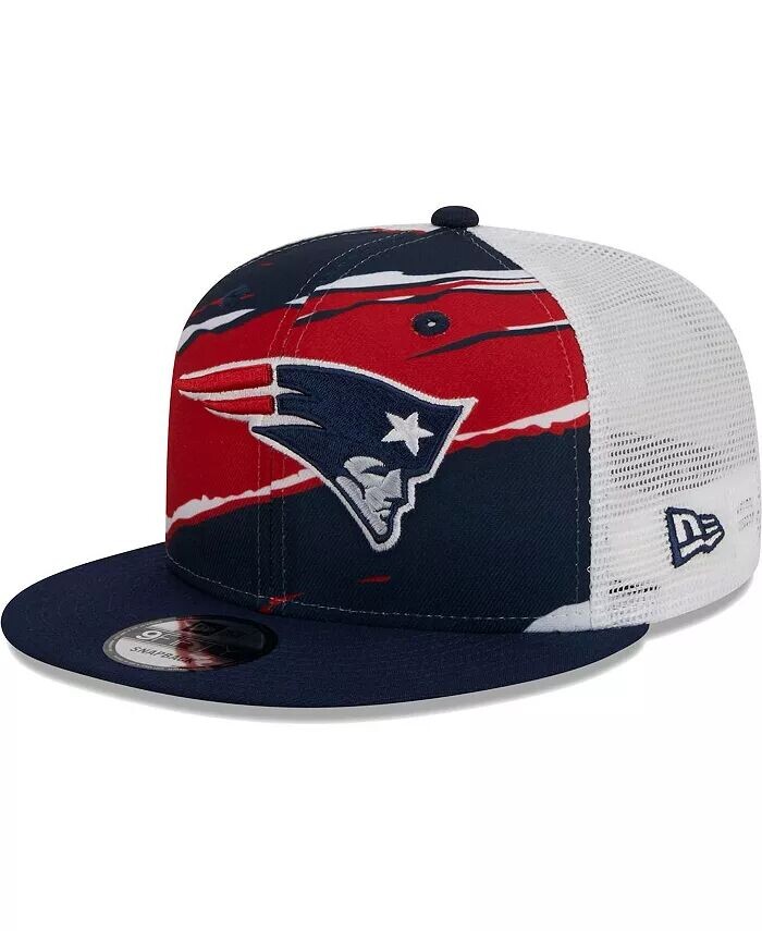 Мужская темно-синяя кепка New England Patriots Tear Trucker 9FIFTY Snapback New Era, синий 
Мужская темно-синяя кепка New England Patriots Tear Trucker 9FIFTY Snapback New Era, синий