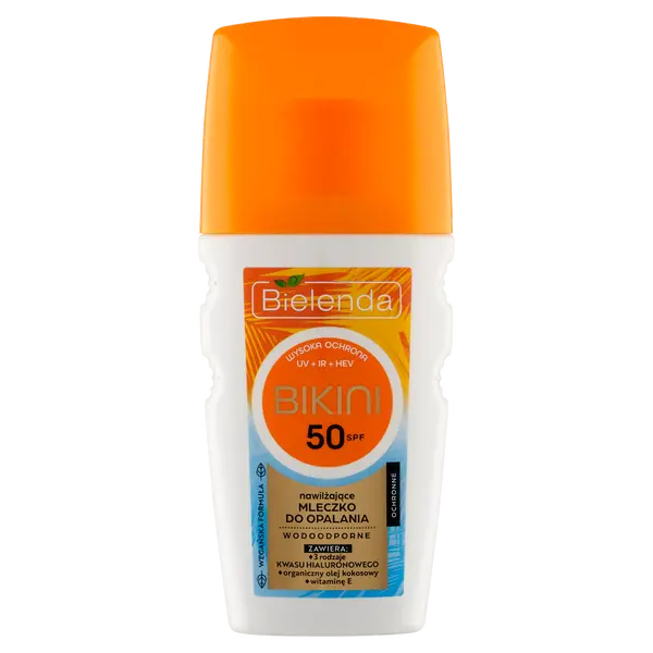 Увлажняющий солнцезащитный лосьон с spf50, 175 мл Bielenda Bikini 
Увлажняющий солнцезащитный лосьон с spf50, 175 мл Bielenda Bikini