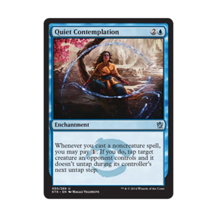 CCG Тихое созерцание (U), MTG - Khans of Tarkir
CCG Тихое созерцание (U), MTG - Khans of Tarkir