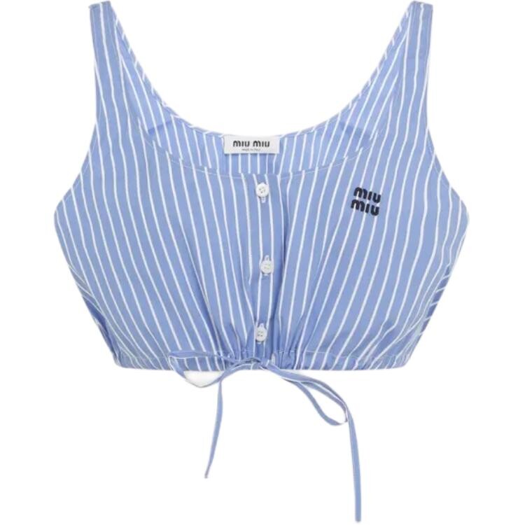 Жилет женский светло-голубой Miu Miu
Жилет женский светло-голубой Miu Miu