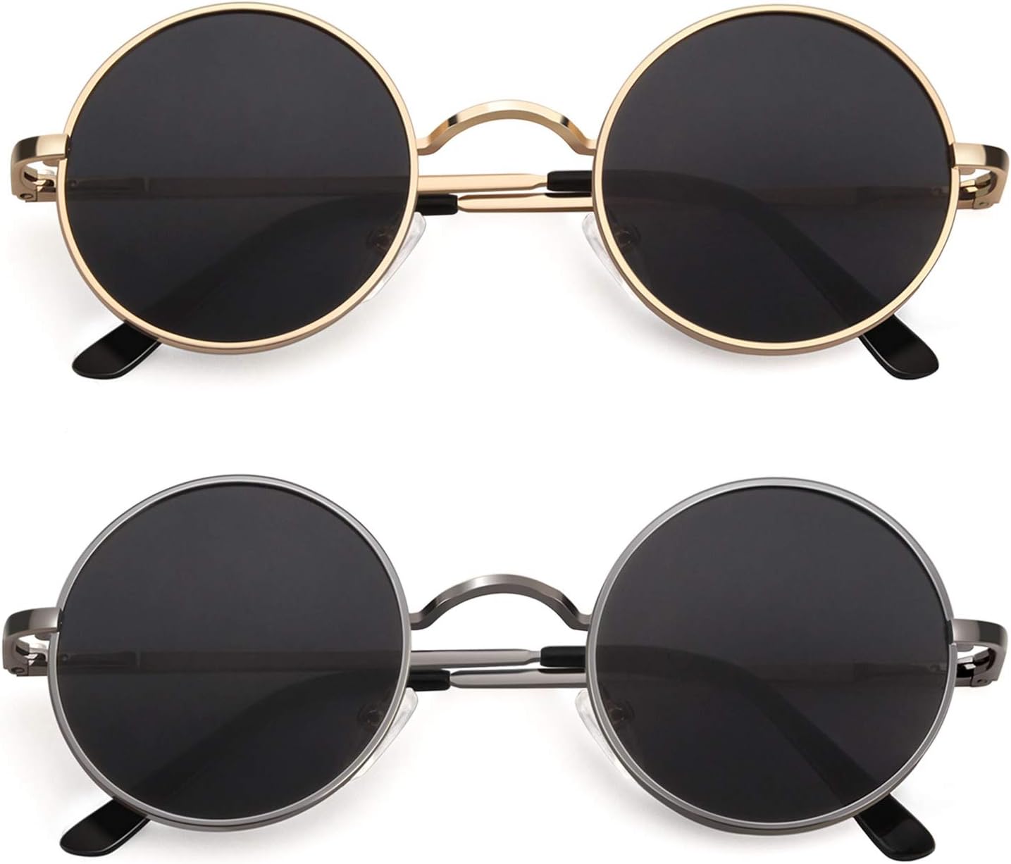 CGID Ретро круглые поляризованные солнцезащитные очки для мужчин и женщин, круглые металлические очки в стиле хиппи, защита UV400, E01, Gold Black + Gunmetal Gray Black
CGID Ретро круглые поляризованные солнцезащитные очки для мужчин и женщин, круглые металлические очки в стиле хиппи, защита UV400, E01, Gold Black + Gunmetal Gray Black