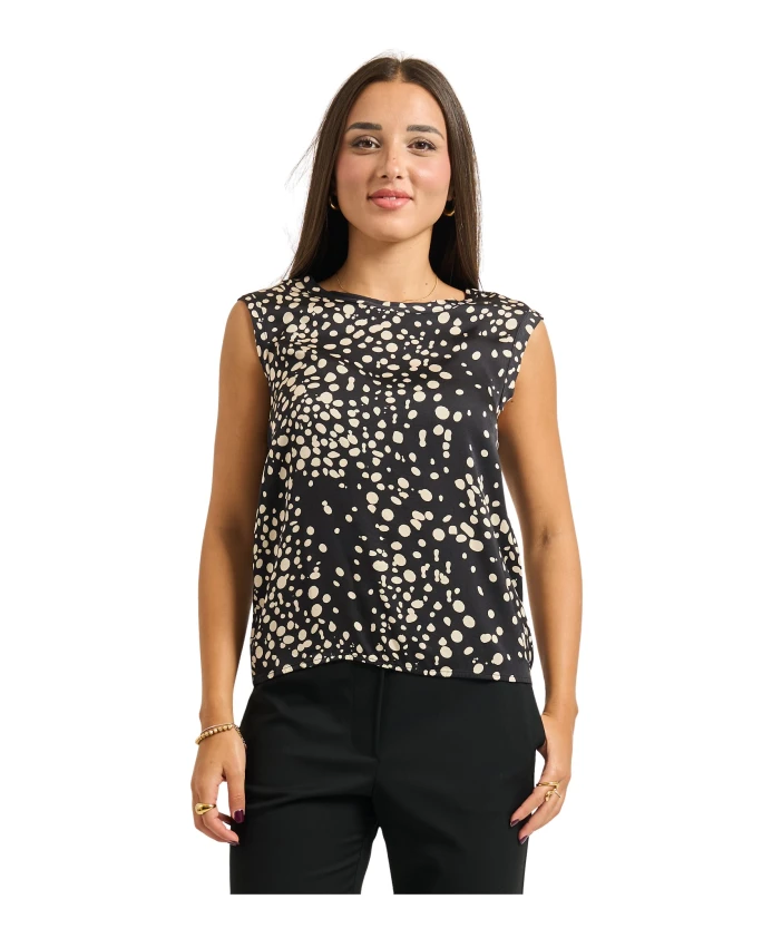 Блузка без рукавов с принтом по всей поверхности. Alessia Santi, мультиколор
Блузка без рукавов с принтом по всей поверхности. Alessia Santi, мультиколор