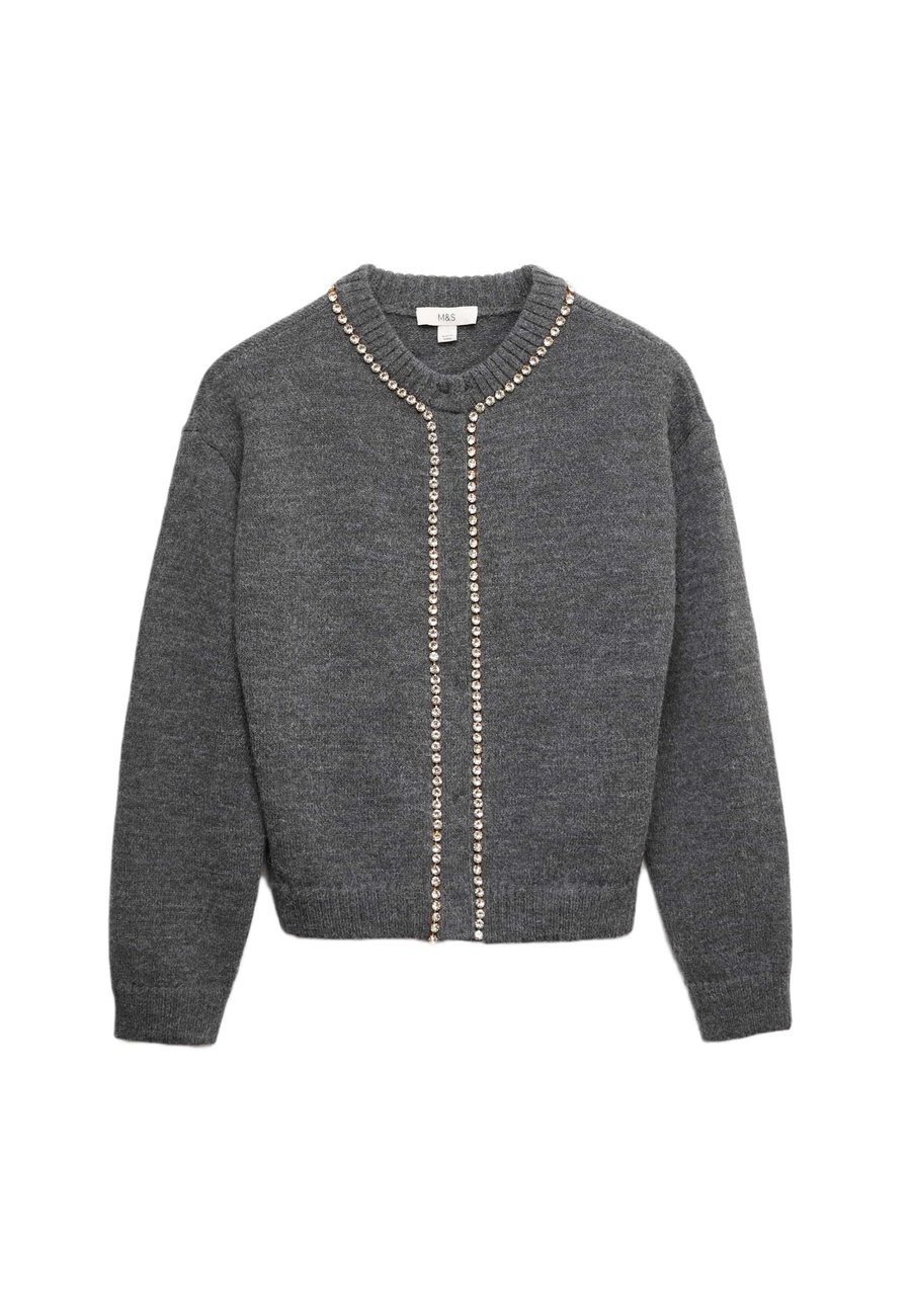 Кардиган Marks & Spencer Cardigan, Dark Grey
Кардиган Marks & Spencer Cardigan, Dark Grey
