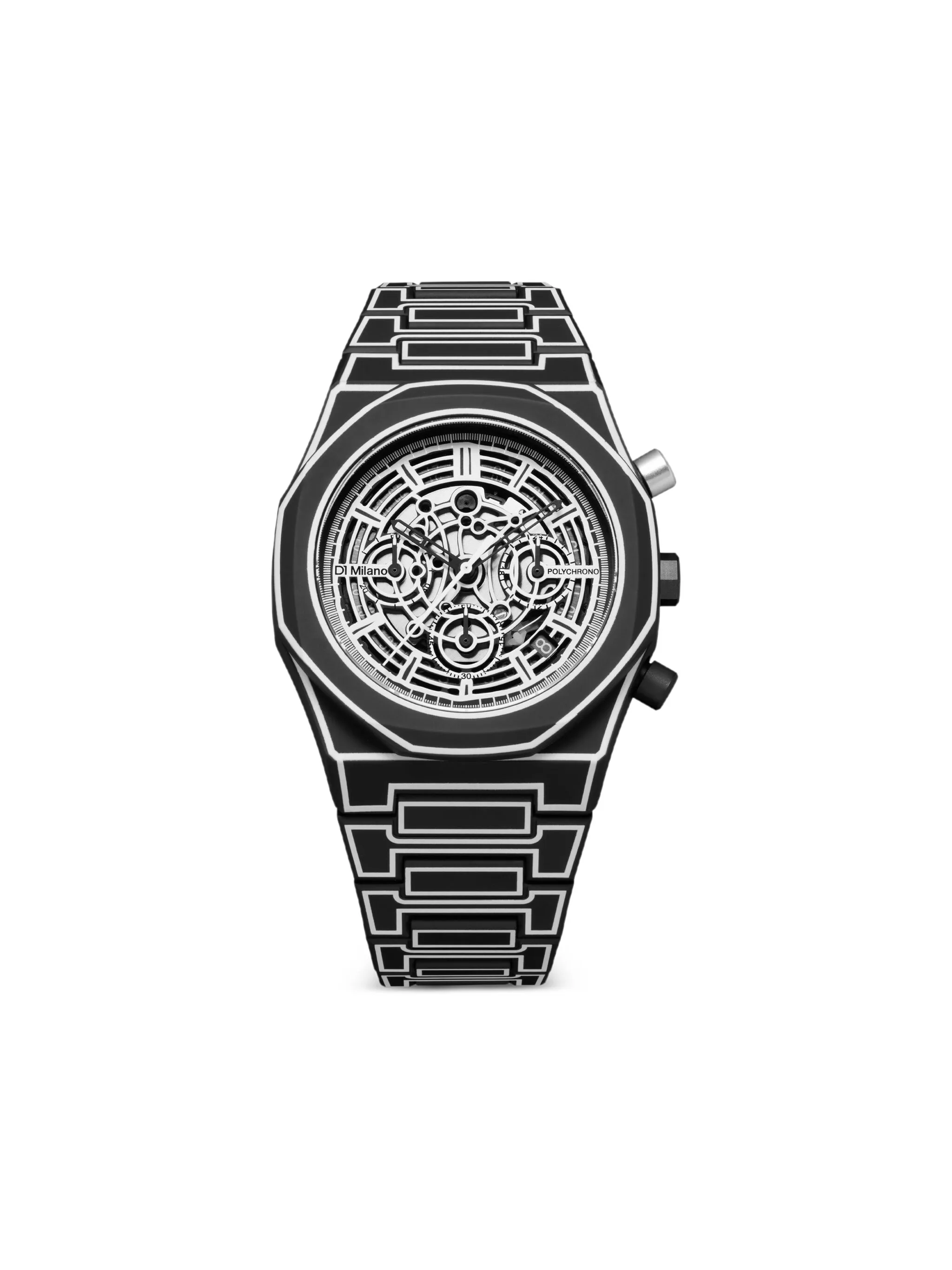 Наручные часы Polycarbonate Skeleton Chronograph 40.5 мм D1 Milano, черный
Наручные часы Polycarbonate Skeleton Chronograph 40.5 мм D1 Milano, черный