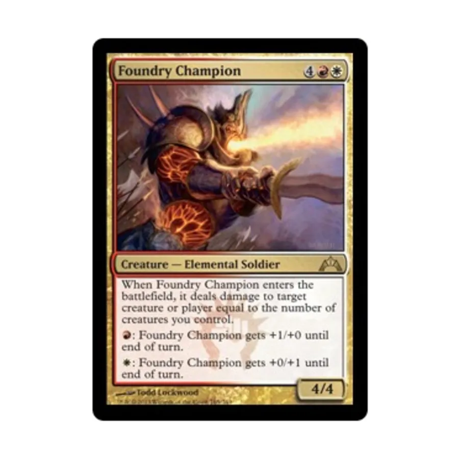 CCG Чемпион литейного дела ( клавиша R), MTG - Gatecrash 
CCG Чемпион литейного дела ( клавиша R), MTG - Gatecrash