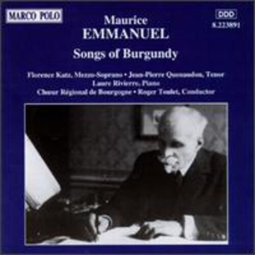 CD диск Emmanuel / Toulet: Songs of Burgundy
CD диск Emmanuel / Toulet: Songs of Burgundy