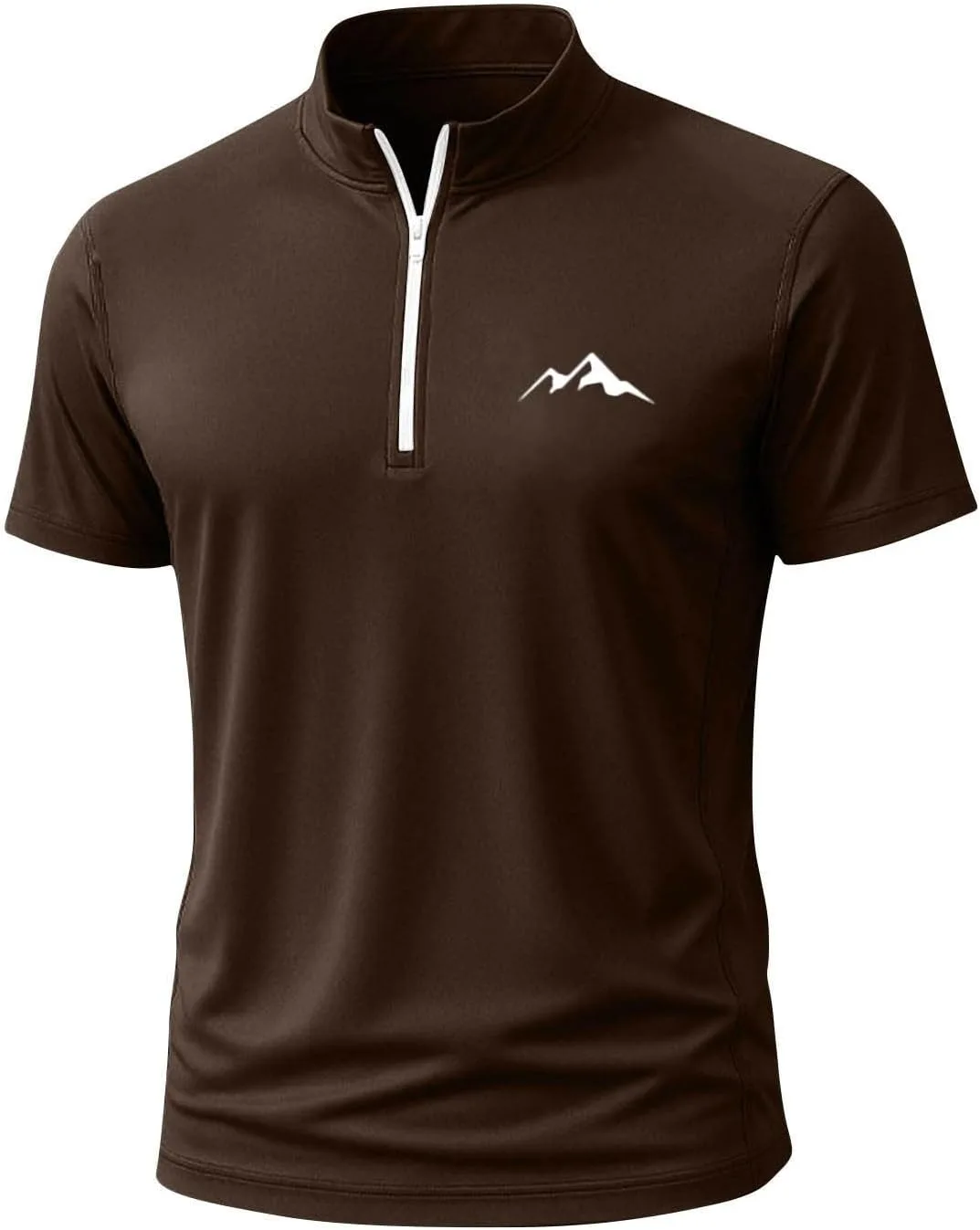 Мужская футболка Quarter Zip с коротким рукавом для бега и тренировок
Мужская футболка Quarter Zip с коротким рукавом для бега и тренировок
