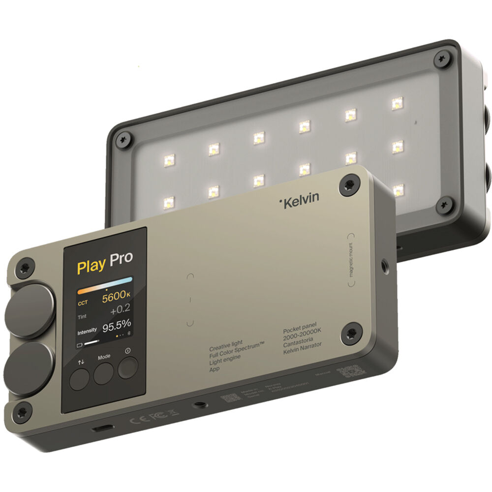 Светодиодная панель Kelvin Play Pro RGB
Светодиодная панель Kelvin Play Pro RGB