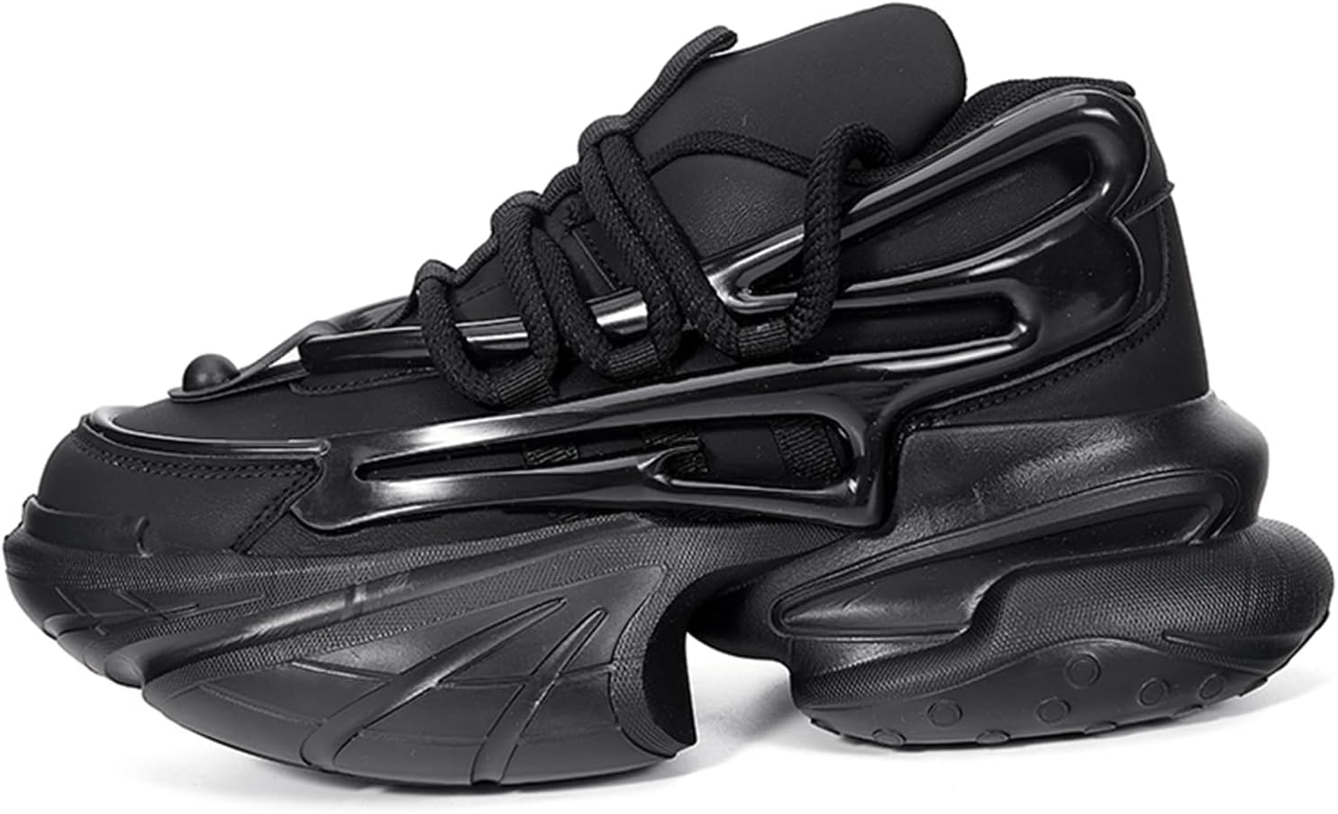 Мужские модные кожаные кроссовки на шнуровке с платформой, массивной подошвой, удобные, противоскользящие, повседневные, для работы, ходьбы, бега, тенниса, вождения, кеды-«папины» Qklmwes, черный
Мужские модные кожаные кроссовки на шнуровке с платформой, массивной подошвой, удобные, противоскользящие, повседневные, для работы, ходьбы, бега, тенниса, вождения, кеды-«папины» Qklmwes, черный