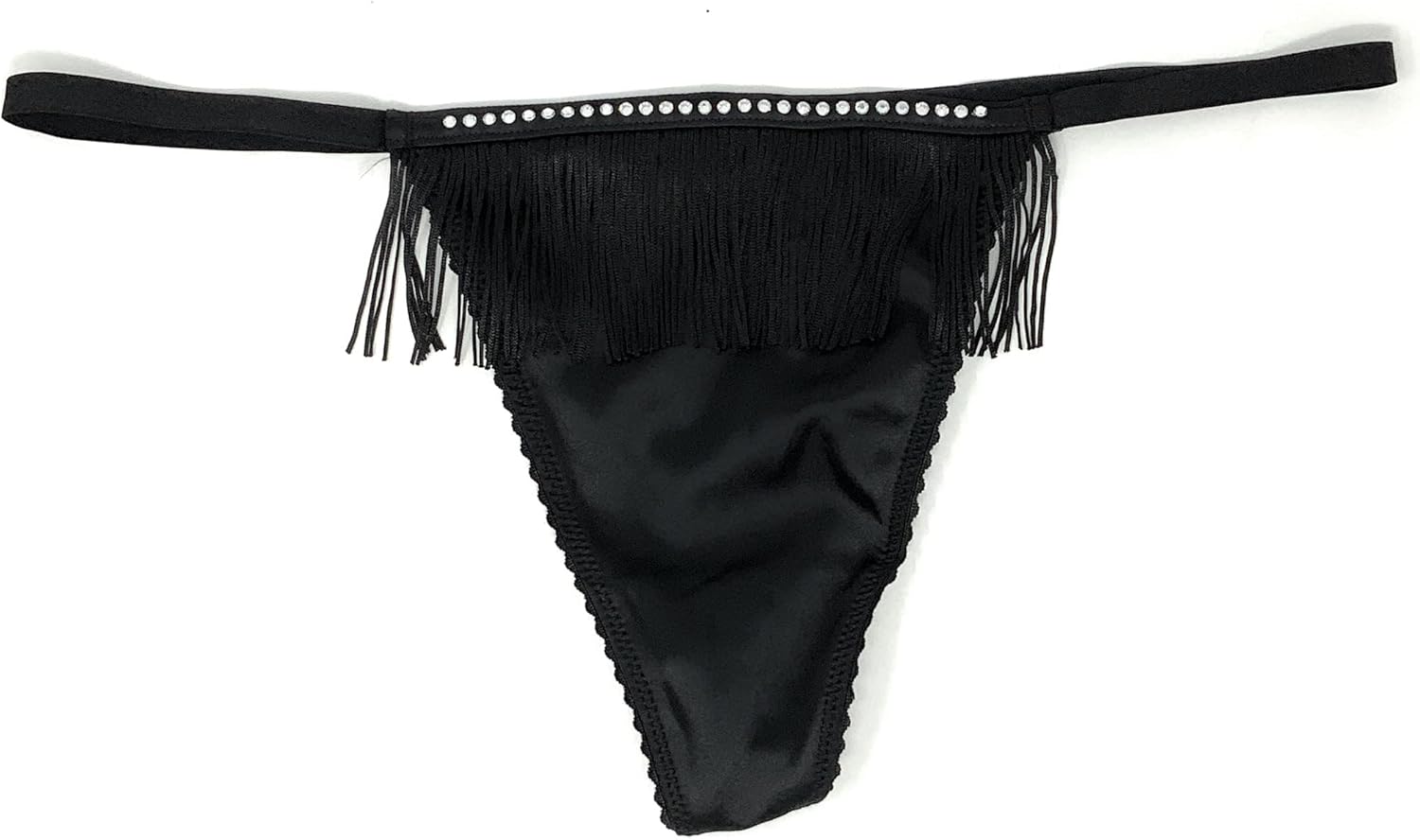 Трусики-стринги Victoria's Secret Bombshell Shine, Black Bling/Fringe
Трусики-стринги Victoria's Secret Bombshell Shine, Black Bling/Fringe