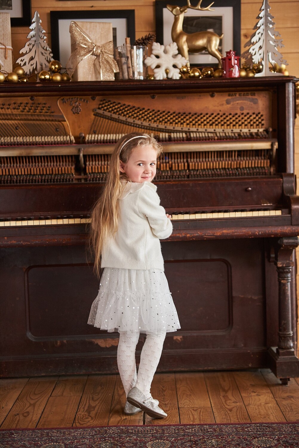 Юбка из блестящего тюля Off White Deux par Deux
Юбка из блестящего тюля Off White Deux par Deux