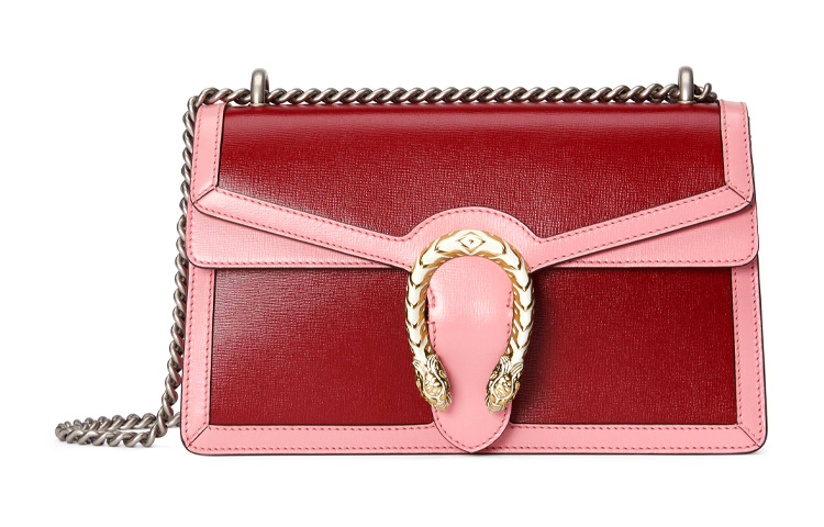 GUCCI Кожаная цепная сумка через плечо Дионис
GUCCI Кожаная цепная сумка через плечо Дионис