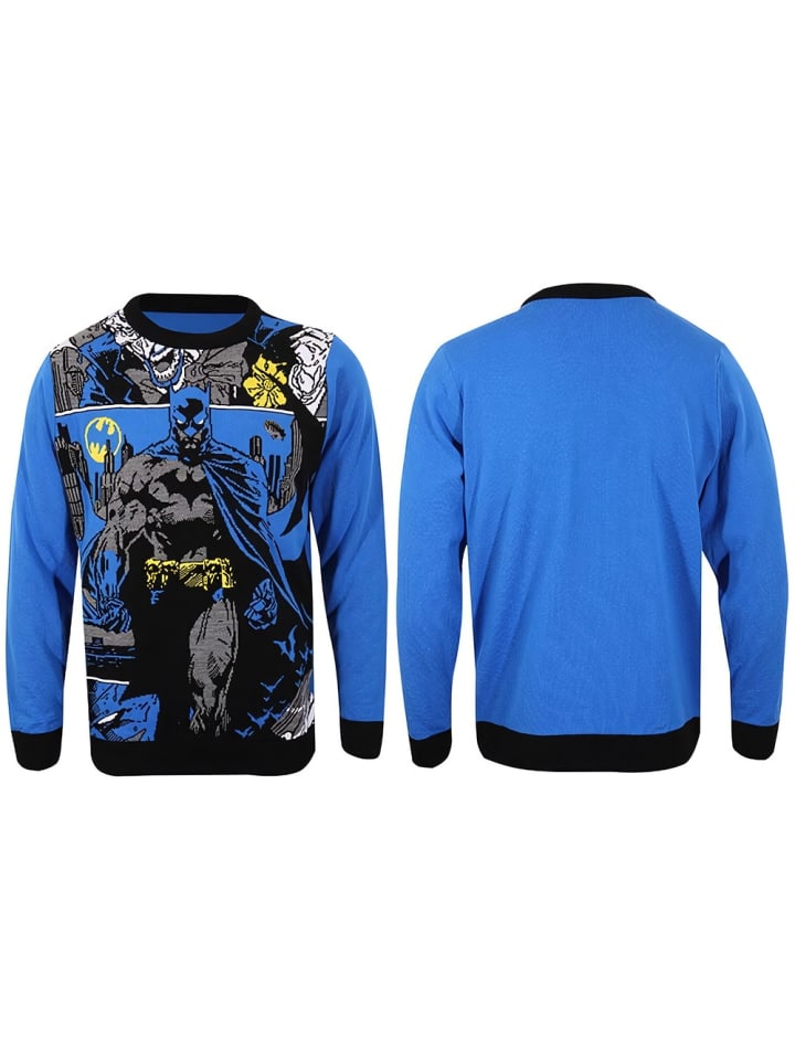 Свитер Manga Jumper синего цвета Batman
Свитер Manga Jumper синего цвета Batman
