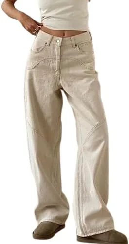 Женские джинсы Y2k Mid-Rise Straight-Leg, свободные широкие
Женские джинсы Y2k Mid-Rise Straight-Leg, свободные широкие