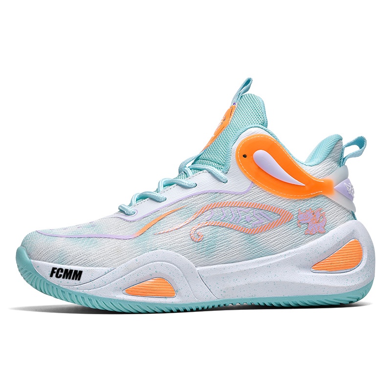 Противоскользящие и дышащие баскетбольные кроссовки для подростков FCMM, белый
Противоскользящие и дышащие баскетбольные кроссовки для подростков FCMM, белый