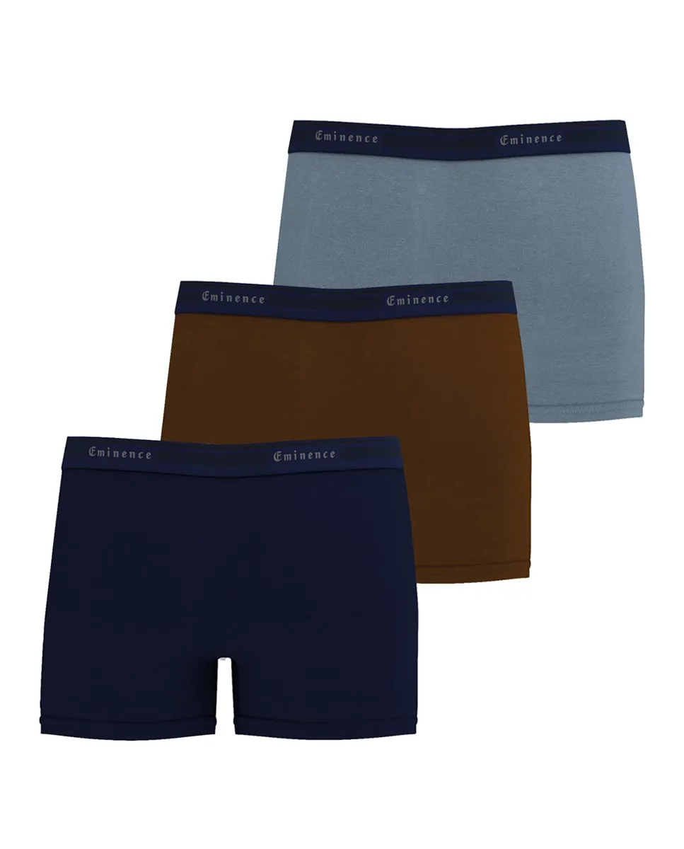 Набор из 3 комбинированных боксеров из трикотажа Eminence, мультиколор
Набор из 3 комбинированных боксеров из трикотажа Eminence, мультиколор