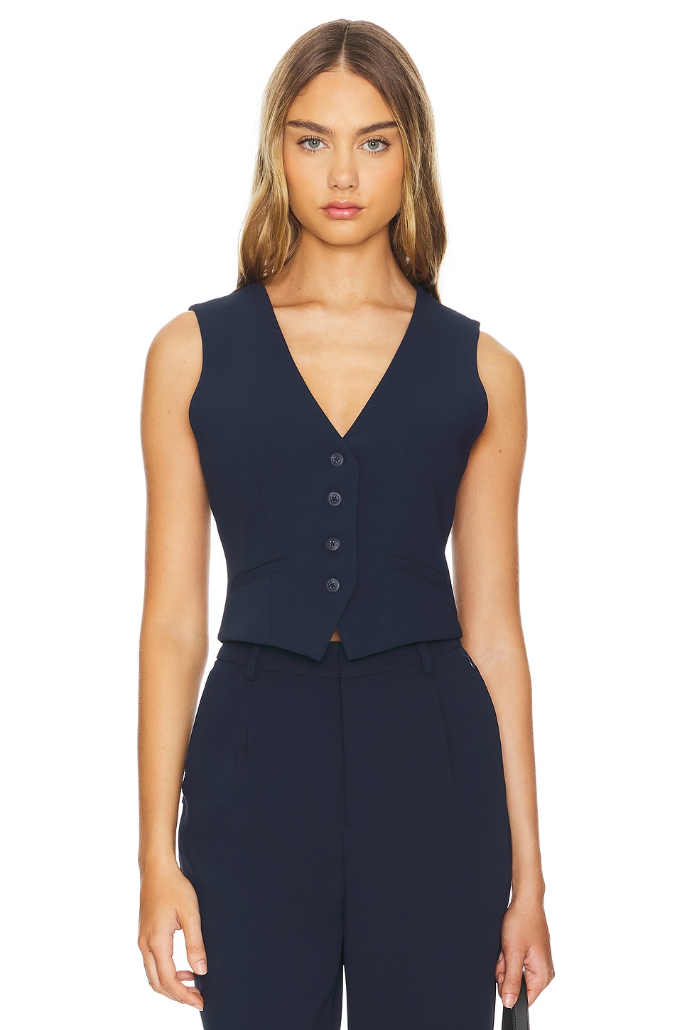 Жилет Good American, синий
Жилет Good American, синий