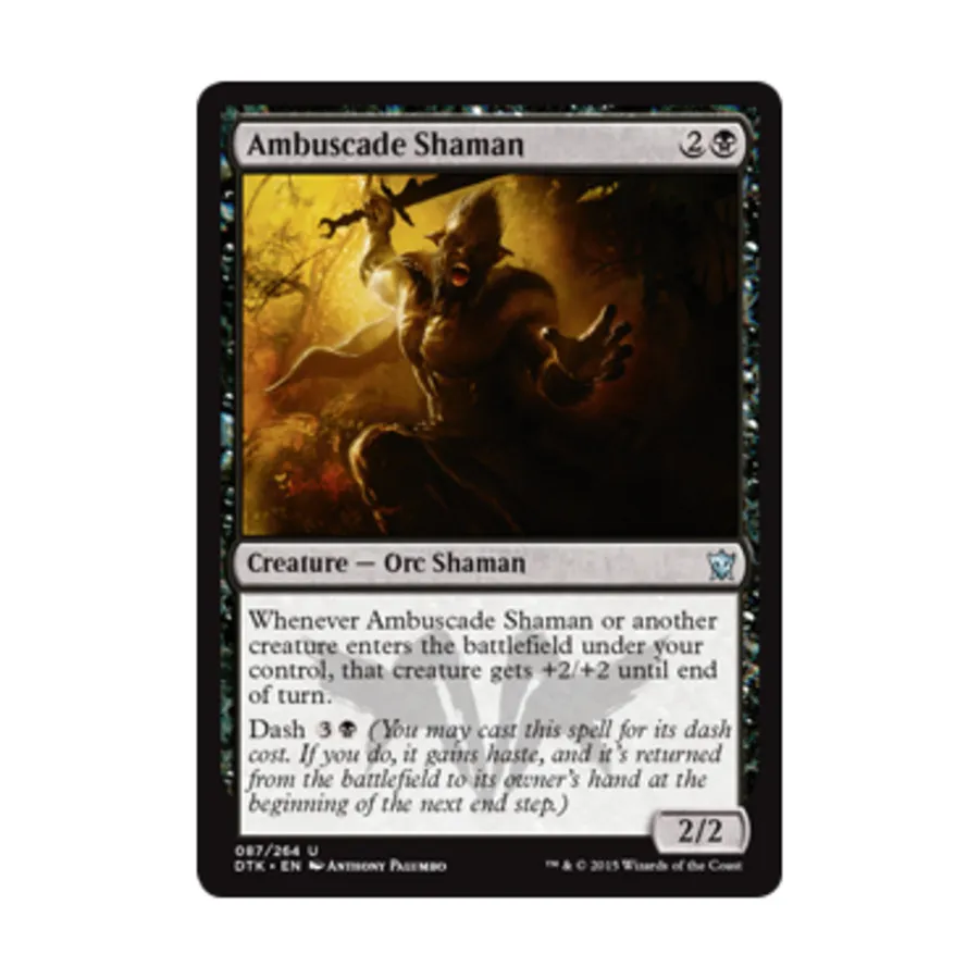 CCG Засадный шаман (U), MTG - Dragons of Tarkir
CCG Засадный шаман (U), MTG - Dragons of Tarkir