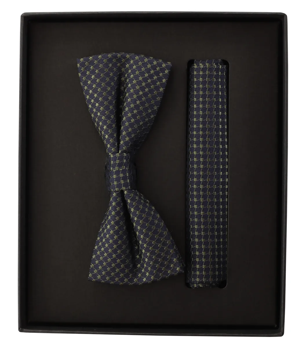 Галстук-бабочка VENTI "Комплект из галстука-бабочки и нагрудного платка VENTI с рисунком", оливковый
Галстук-бабочка VENTI "Комплект из галстука-бабочки и нагрудного платка VENTI с рисунком", оливковый