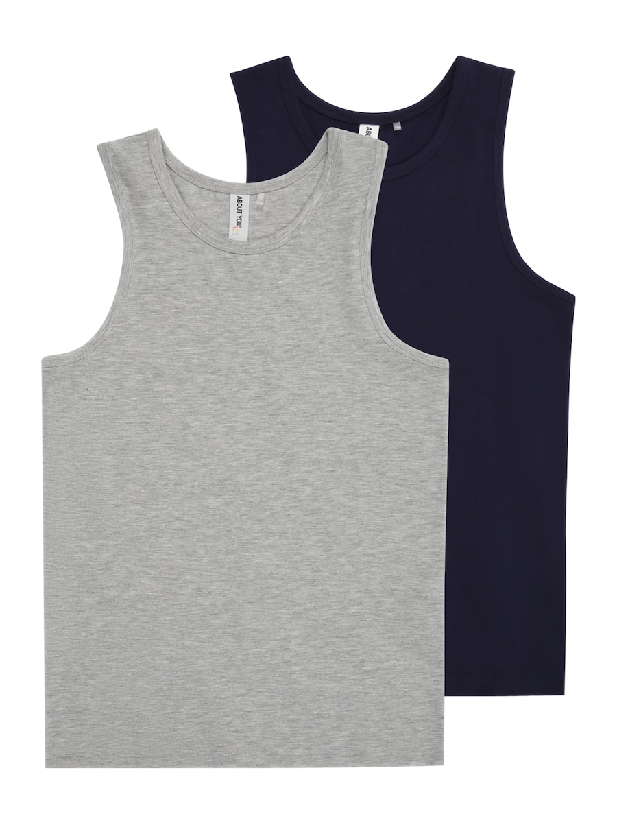 Нижняя рубашка ABOUT YOU Miles, Navy/Mottled Grey
Нижняя рубашка ABOUT YOU Miles, Navy/Mottled Grey