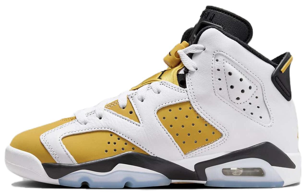Jordan Air Jordan 6 Винтажные баскетбольные кроссовки женские, White/Black/Yellow Ochre
Jordan Air Jordan 6 Винтажные баскетбольные кроссовки женские, White/Black/Yellow Ochre