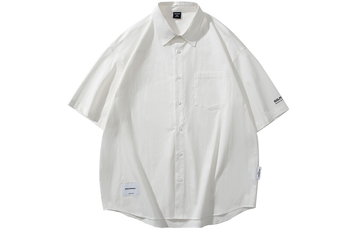 Рубашка унисекс GOLFCROSS, Белый 
Рубашка унисекс GOLFCROSS, Белый
