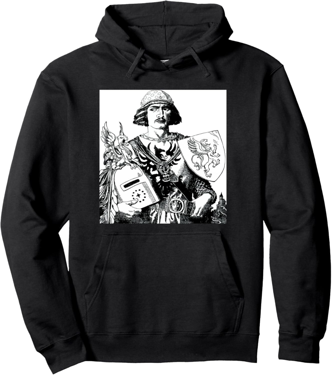 Сэр Гавейн - Рыцарь Круглого стола, толстовка с изображением легенды об Артуре Biped Boutique, черный
Сэр Гавейн - Рыцарь Круглого стола, толстовка с изображением легенды об Артуре Biped Boutique, черный