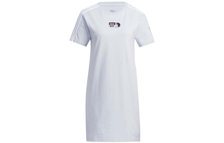 Женское синее платье с короткими рукавами Adidas Neo
Женское синее платье с короткими рукавами Adidas Neo