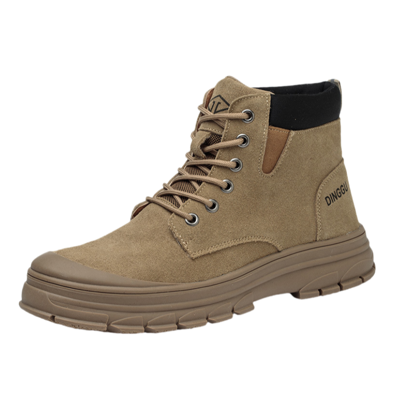 DINGGU Нескользящие, дышащие, износостойкие, высокие повседневные туфли, мужские, коричневые
DINGGU Нескользящие, дышащие, износостойкие, высокие повседневные туфли, мужские, коричневые