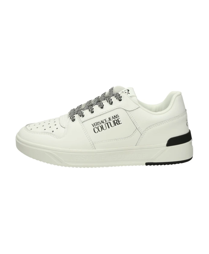 Низкие кожаные кроссовки со съемной стелькой Versace Jeans Couture, белый
Низкие кожаные кроссовки со съемной стелькой Versace Jeans Couture, белый