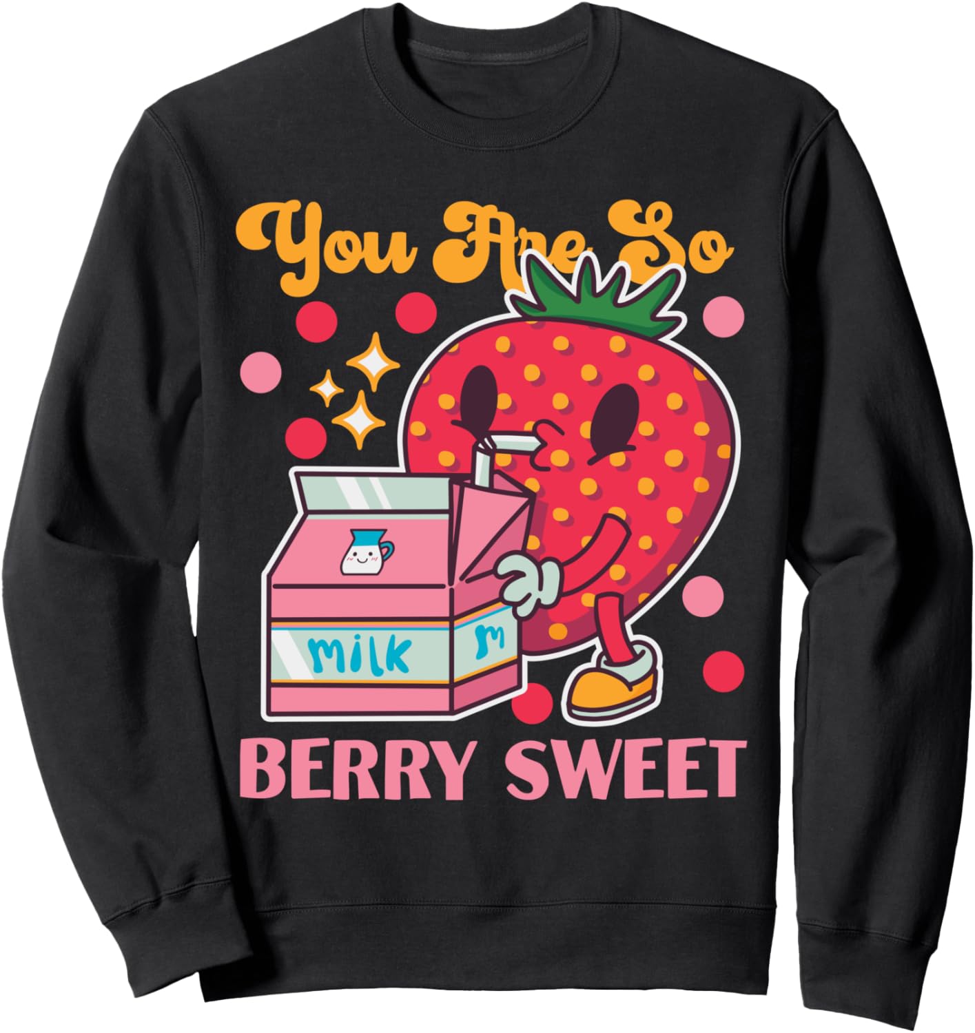 Ты такая милая, клубничная толстовка Sweet And Tasty Strawberry Designs For Summer, черный
Ты такая милая, клубничная толстовка Sweet And Tasty Strawberry Designs For Summer, черный