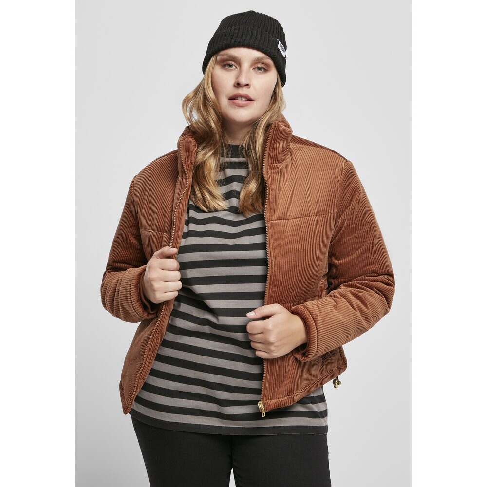 Куртка Urban Classics Corduroy Puffer (Big ), оранжевый 
Куртка Urban Classics Corduroy Puffer (Big ), оранжевый