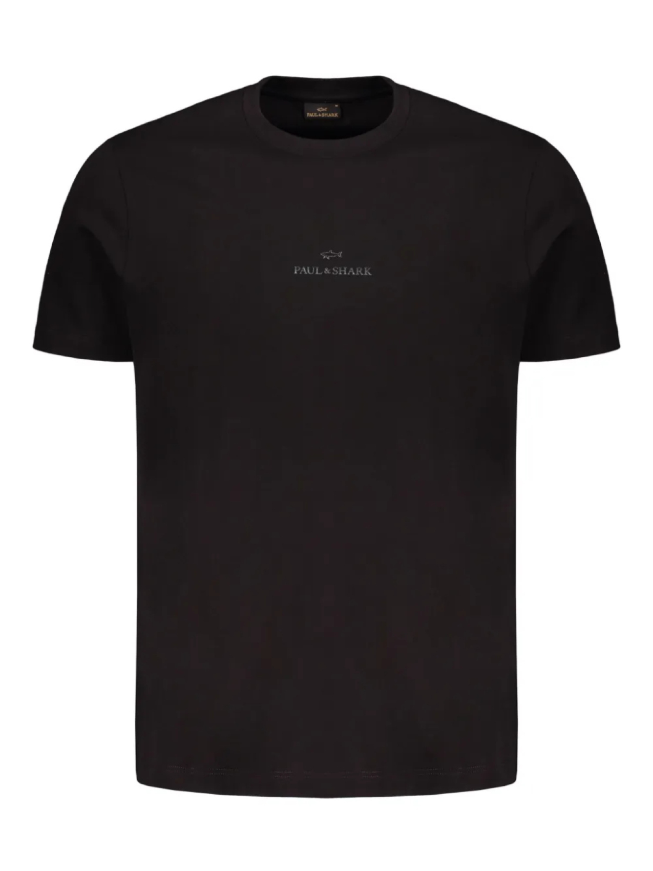 Футболка с круглым вырезом, украшенная логотипом Paul & Shark, черный
Футболка с круглым вырезом, украшенная логотипом Paul & Shark, черный