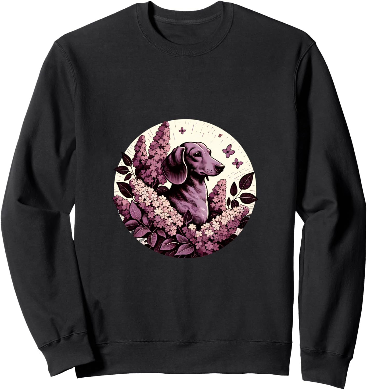 Толстовка с изображением таксы и цветочного рисунка Doxie Snugg, черный
Толстовка с изображением таксы и цветочного рисунка Doxie Snugg, черный