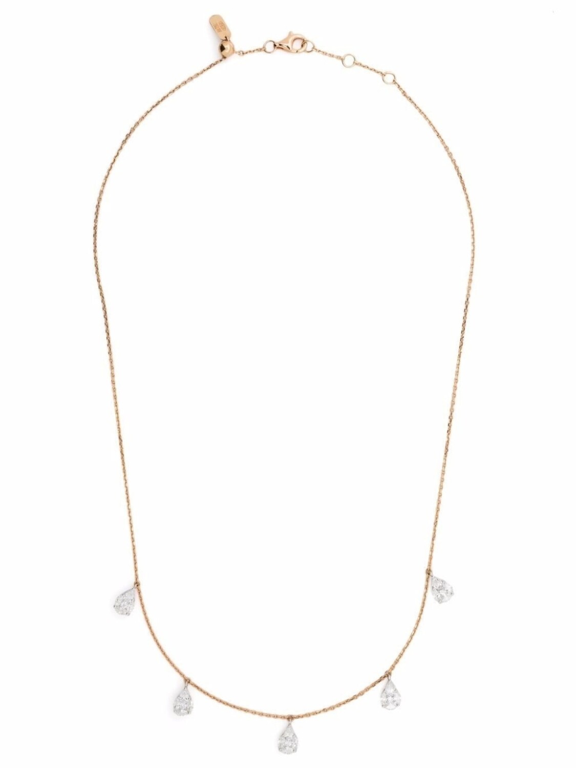 Колье-чокер Tassel из розового золота с бриллиантами Djula, розовый
Колье-чокер Tassel из розового золота с бриллиантами Djula, розовый