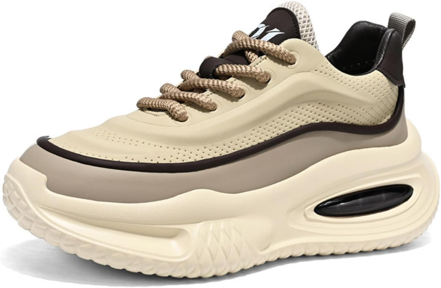 Модные женские и мужские кроссовки на платформе в стиле Y2K, уличная мода, удобные, дышащие, для бега и ходьбы Macefil, бежевый
Модные женские и мужские кроссовки на платформе в стиле Y2K, уличная мода, удобные, дышащие, для бега и ходьбы Macefil, бежевый