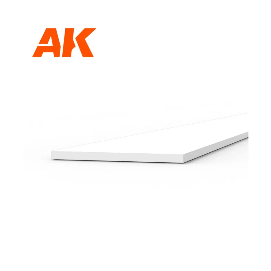 Полоса стирола - 0,3 х 5 х 350 мм., High Quality Modeling Styrene
Полоса стирола - 0,3 х 5 х 350 мм., High Quality Modeling Styrene