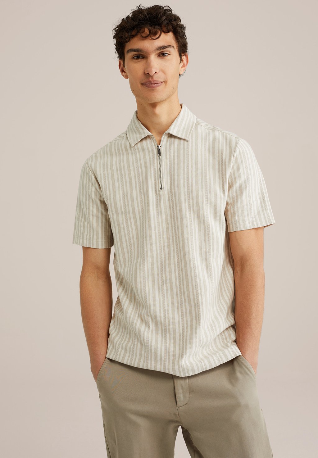 Рубашка поло WE Fashion, серо-коричневый
Рубашка поло WE Fashion, серо-коричневый