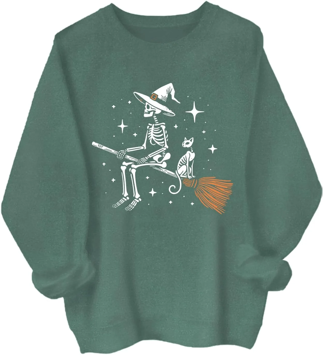 Толстовка с черной кошкой и скелетом ведьмы на хэллоуин
Толстовка с черной кошкой и скелетом ведьмы на хэллоуин