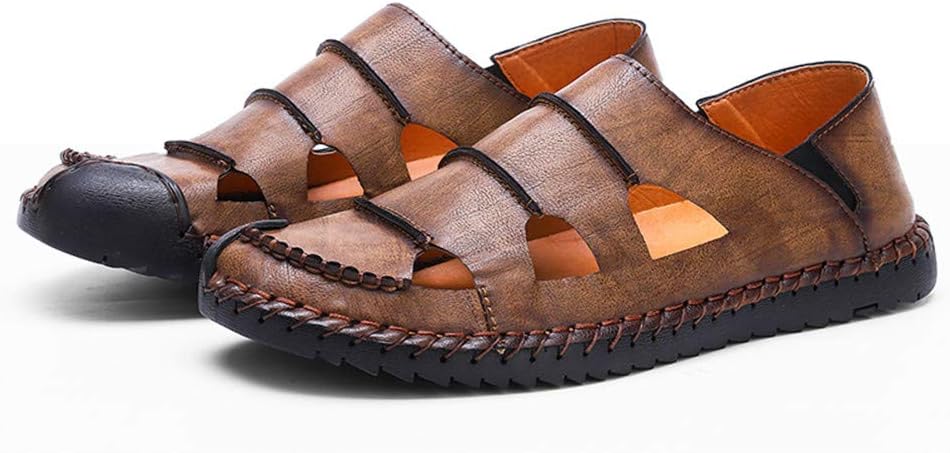 Мужские летние дышащие сандалии из кожи, легкие повседневные обувь для прогулок, туфли без шнуровки для вождения, модные тапочки, удобные для работы, офиса и улицы Yuper, хаки
Мужские летние дышащие сандалии из кожи, легкие повседневные обувь для прогулок, туфли без шнуровки для вождения, модные тапочки, удобные для работы, офиса и улицы Yuper, хаки
