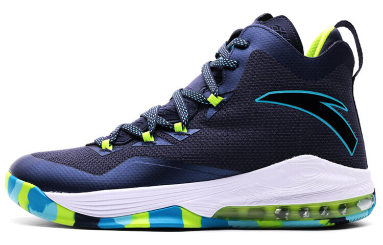 Баскетбольные кроссовки Shield 1 мужские с высоким верхом, темно-синие/флуоресцентные зеленые/белые Anta
Баскетбольные кроссовки Shield 1 мужские с высоким верхом, темно-синие/флуоресцентные зеленые/белые Anta