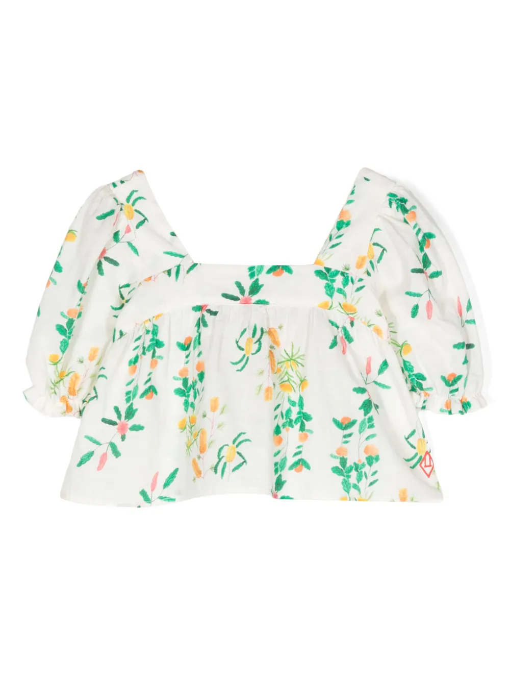 Блузка Mandrill с цветочным принтом The Animals Observatory, белый
Блузка Mandrill с цветочным принтом The Animals Observatory, белый