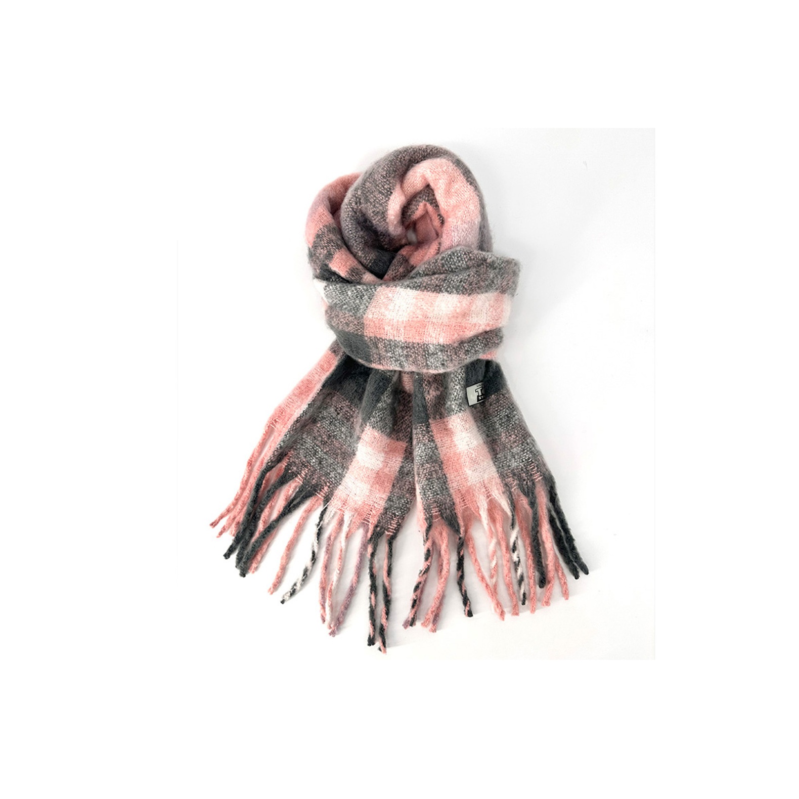 Disney Вязаный шарф унисекс, Dopamine Gray Pink
Disney Вязаный шарф унисекс, Dopamine Gray Pink