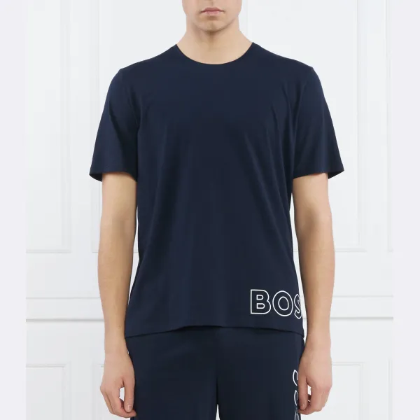 Футболка стандартного кроя Boss, синий 
Футболка стандартного кроя Boss, синий