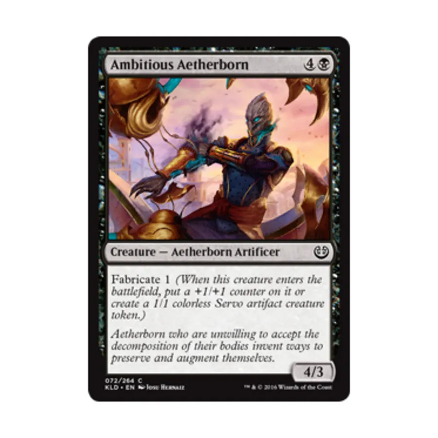 CCG Амбициозный эфиророжденный (C) (фольга), MTG - Kaladesh
CCG Амбициозный эфиророжденный (C) (фольга), MTG - Kaladesh