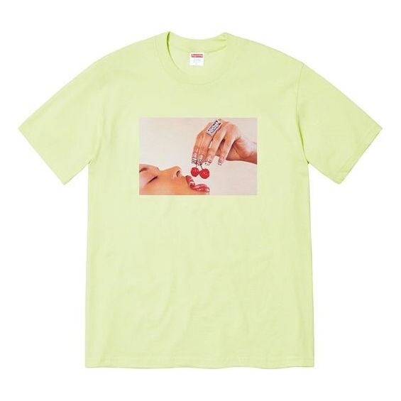 Футболка ss20 week 1 cherries tee Supreme, зеленый
Футболка ss20 week 1 cherries tee Supreme, зеленый