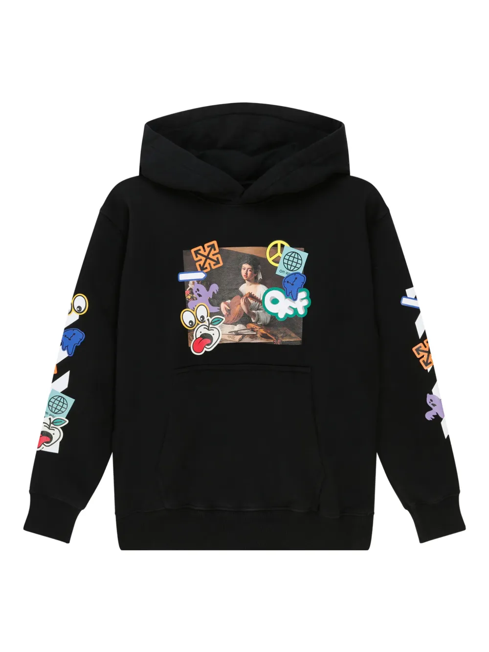 Толстовка с капюшоном и графичным принтом OFF-WHITE KIDS, черный
Толстовка с капюшоном и графичным принтом OFF-WHITE KIDS, черный